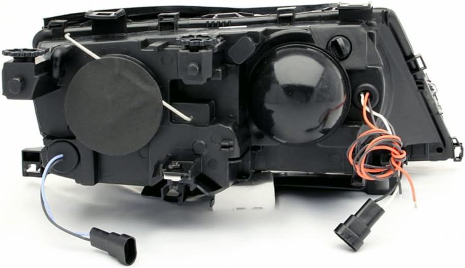 Projector Headlights with Halo Black U294416