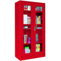 Red 2 Door Storage Cabinet S85911