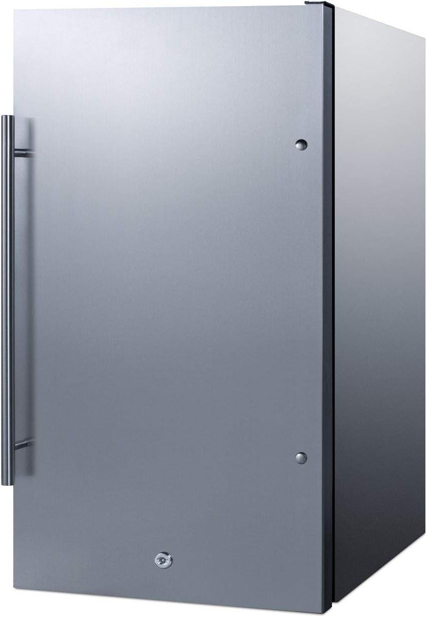 19 Wide Built-in Undercounter All-refrigerator with Stainless Steel Door M9950