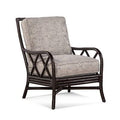 Green and Blue Stripe Wide Armchair T66238