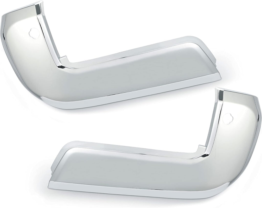 Chrome Rear Bumper End Cap with Sensor Hole Pair for Toyota Tacoma B65529