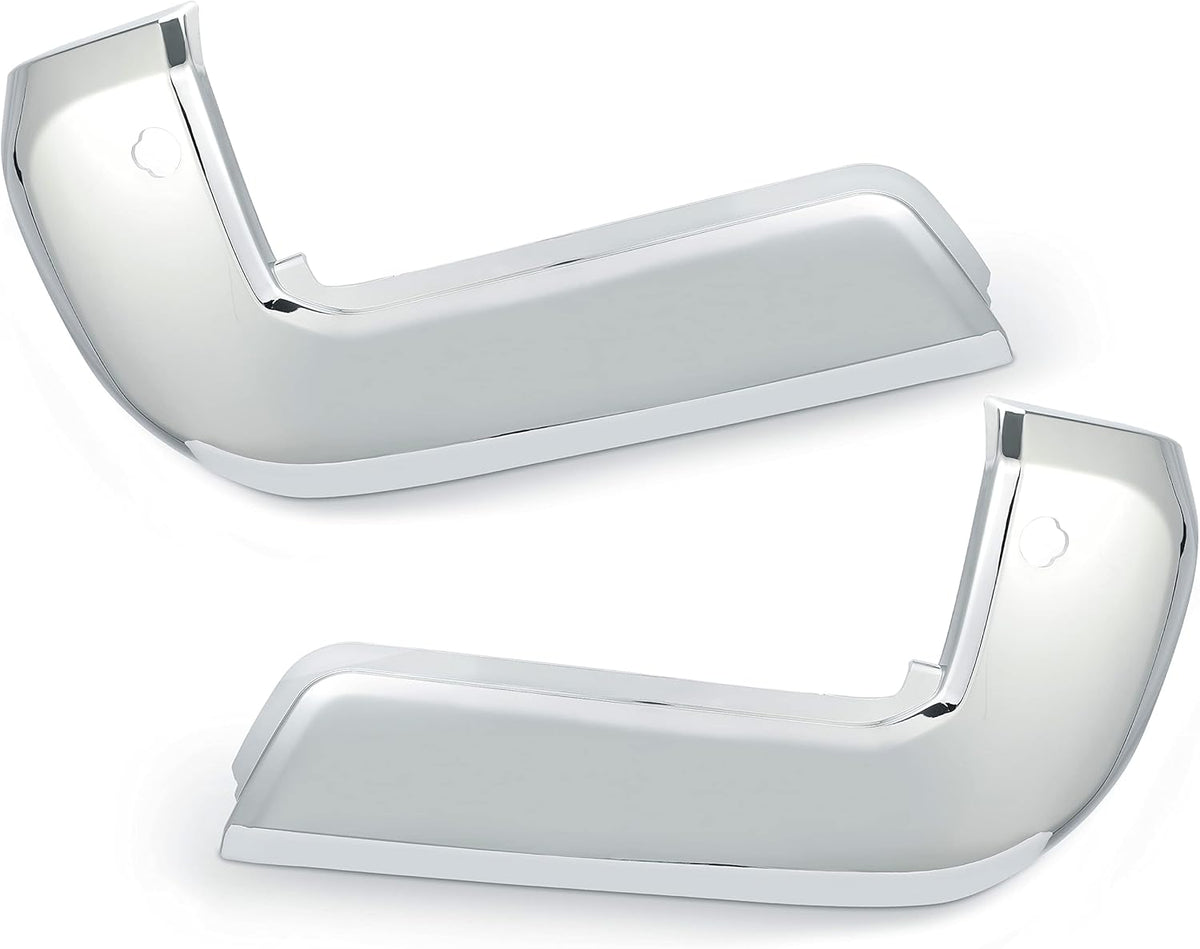 Chrome Rear Bumper End Cap with Sensor Hole Pair for Toyota Tacoma B65529