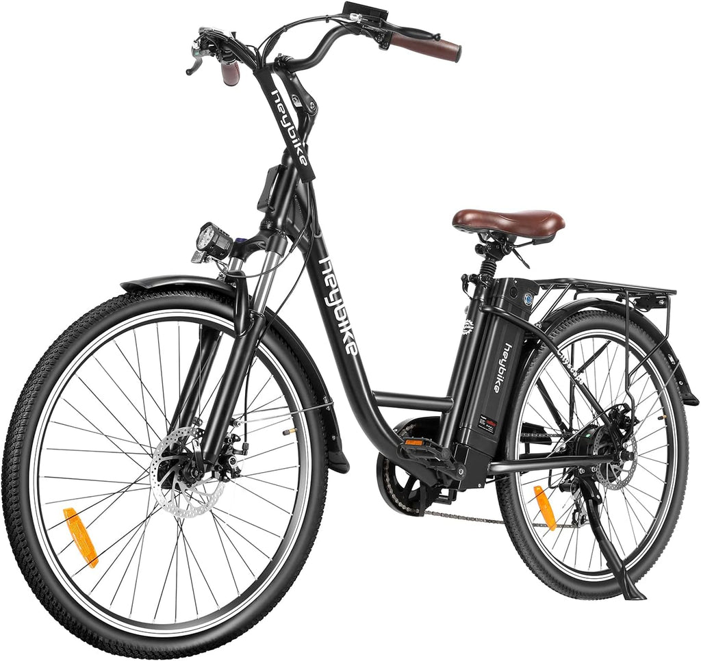 26" Electric City Cruiser Bicycle with Removable Battery Q207