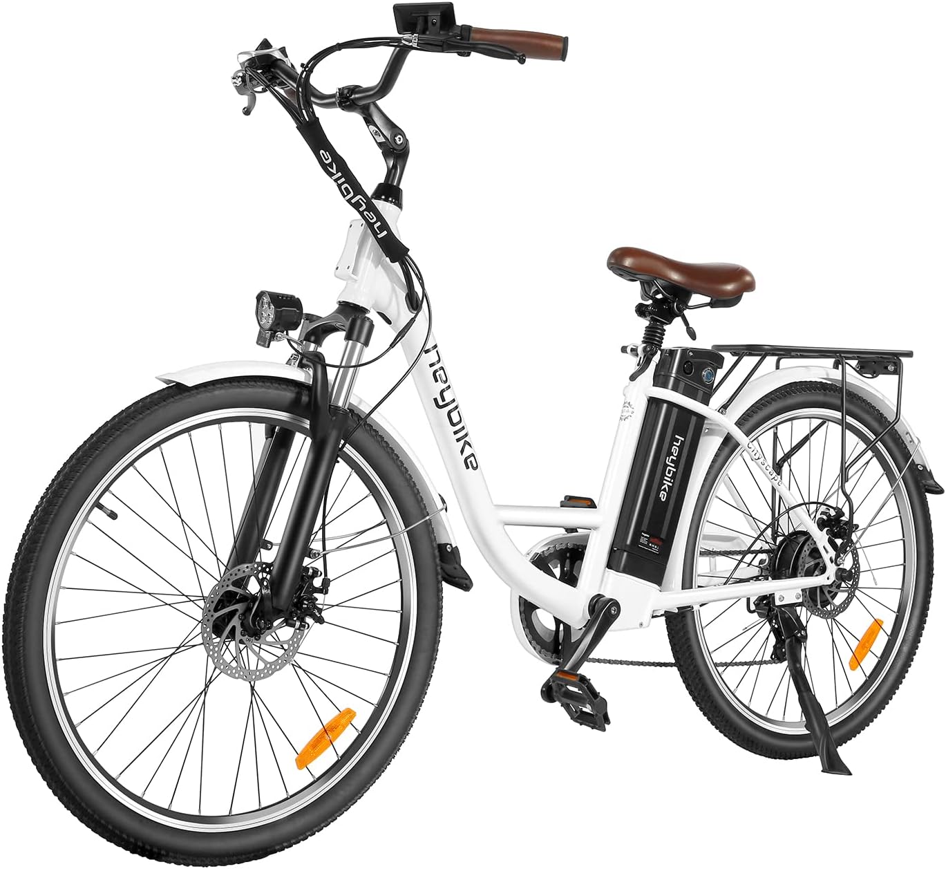 26" Electric City Cruiser Bicycle with Removable Battery Q207