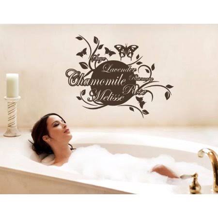 Golden Yellow Floral Wall Decal Mural Vinyl Art, 47in x 37in E863