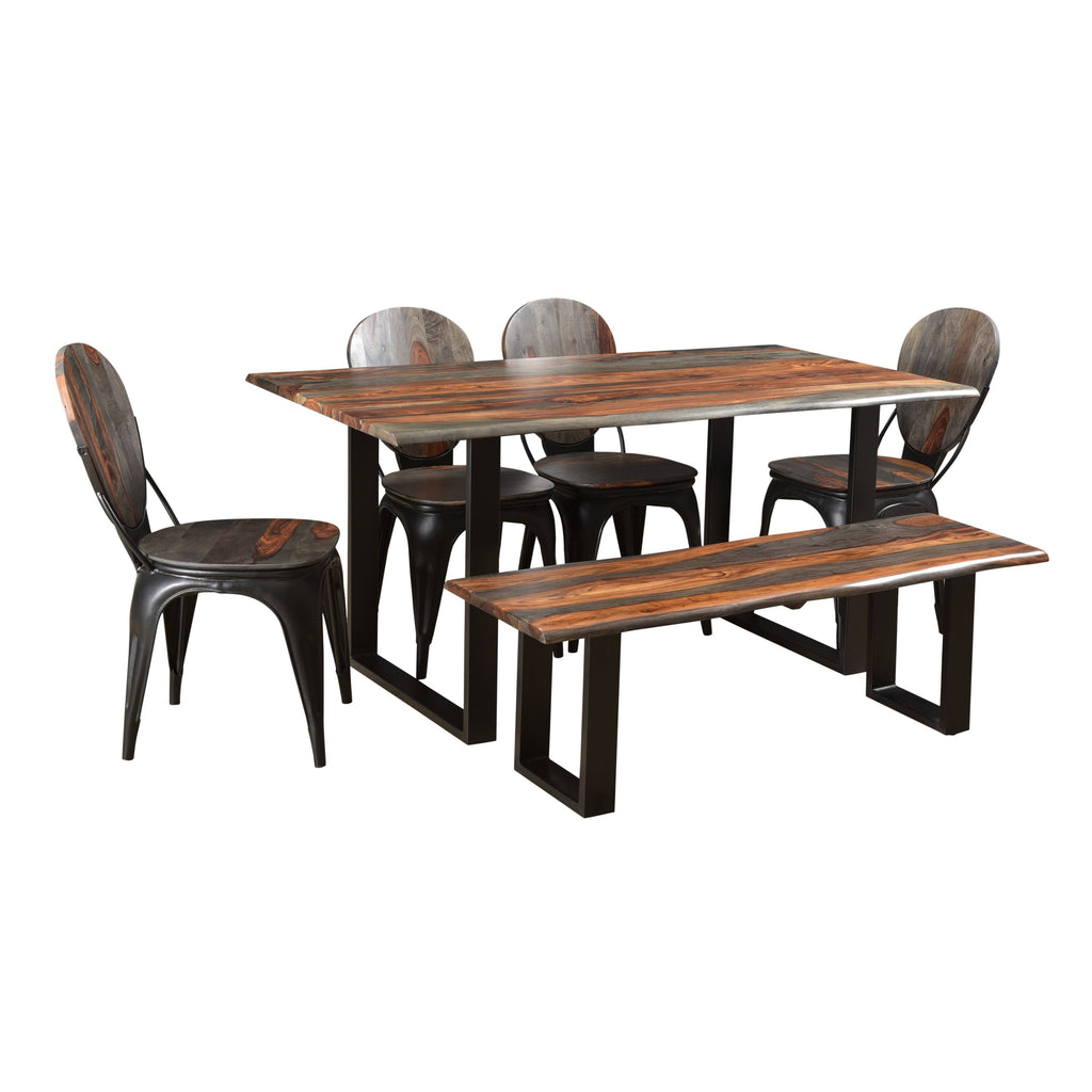 Brown Dining Bench N734