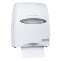 White Hard Roll Towel Dispenser Q385735