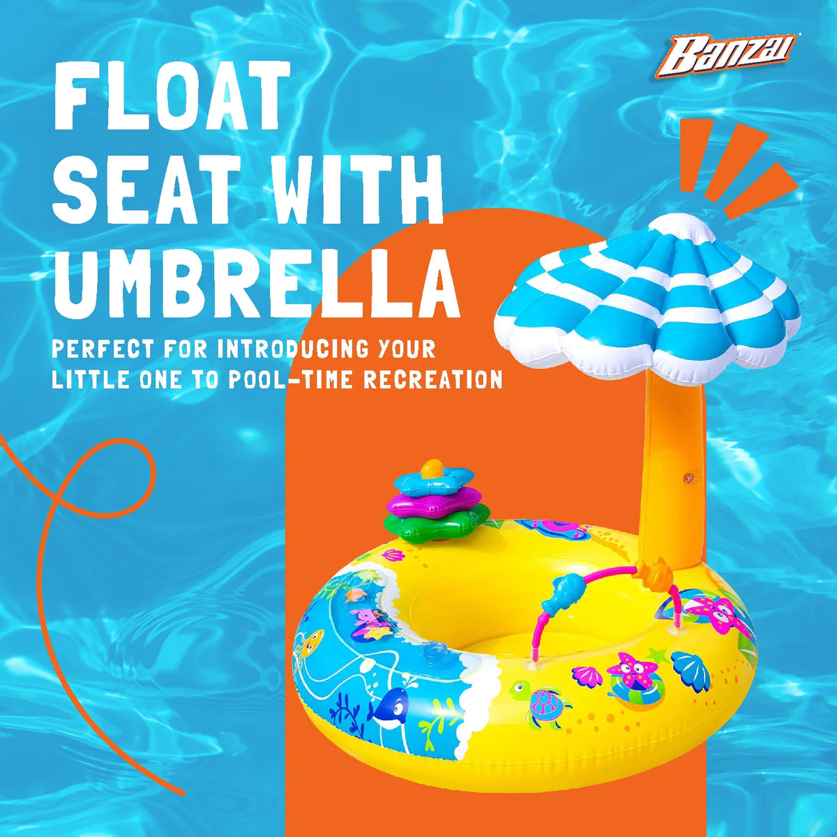 Inflatable Pool Float Seat T83327