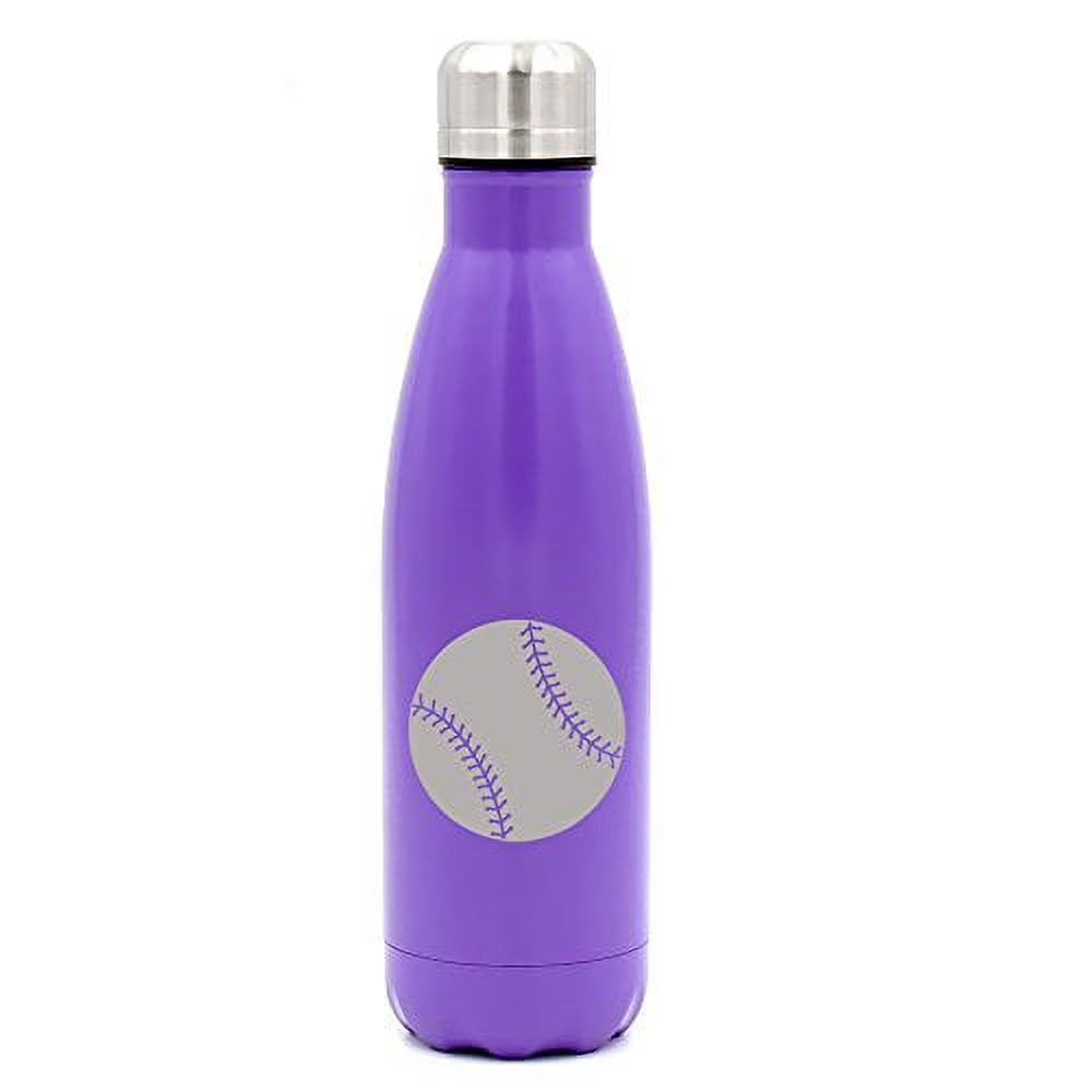 17 oz. Double Wall Vacuum Insulated Stainless Steel Water Bottle Travel Mug Cup C723275