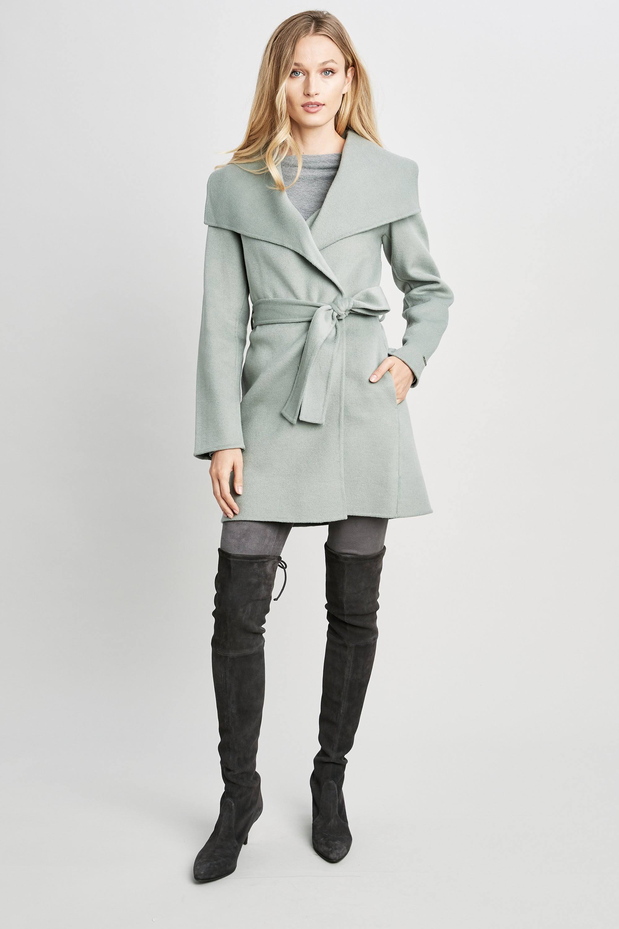 Sage Double Face Wool Coat I853314