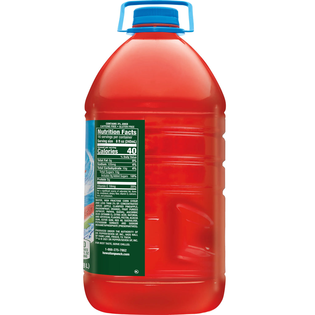 Watermelon Berry Boom Juice, 1 Gal, Bottle H436