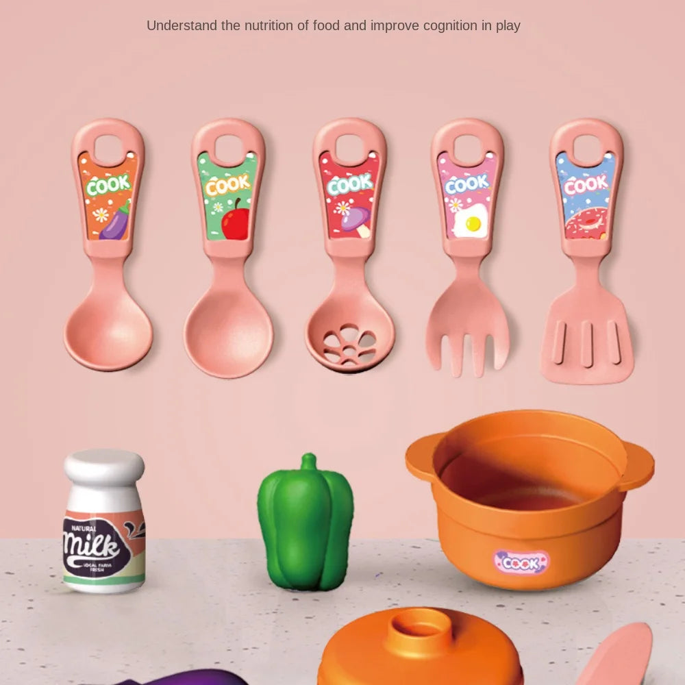 Kids Pretend Cooking Playset E196