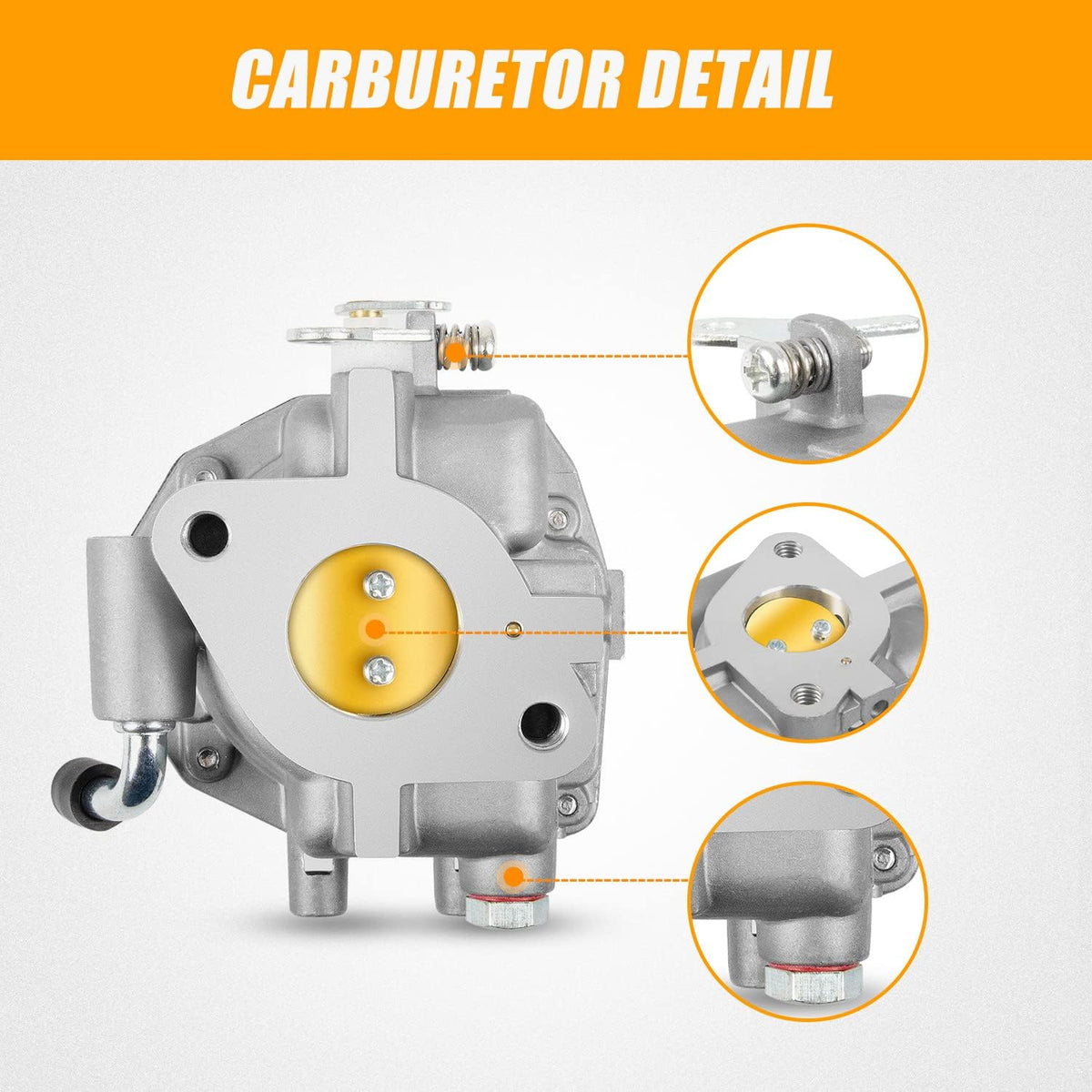Carburetor with Fuel Filter Pack of 2 E82182