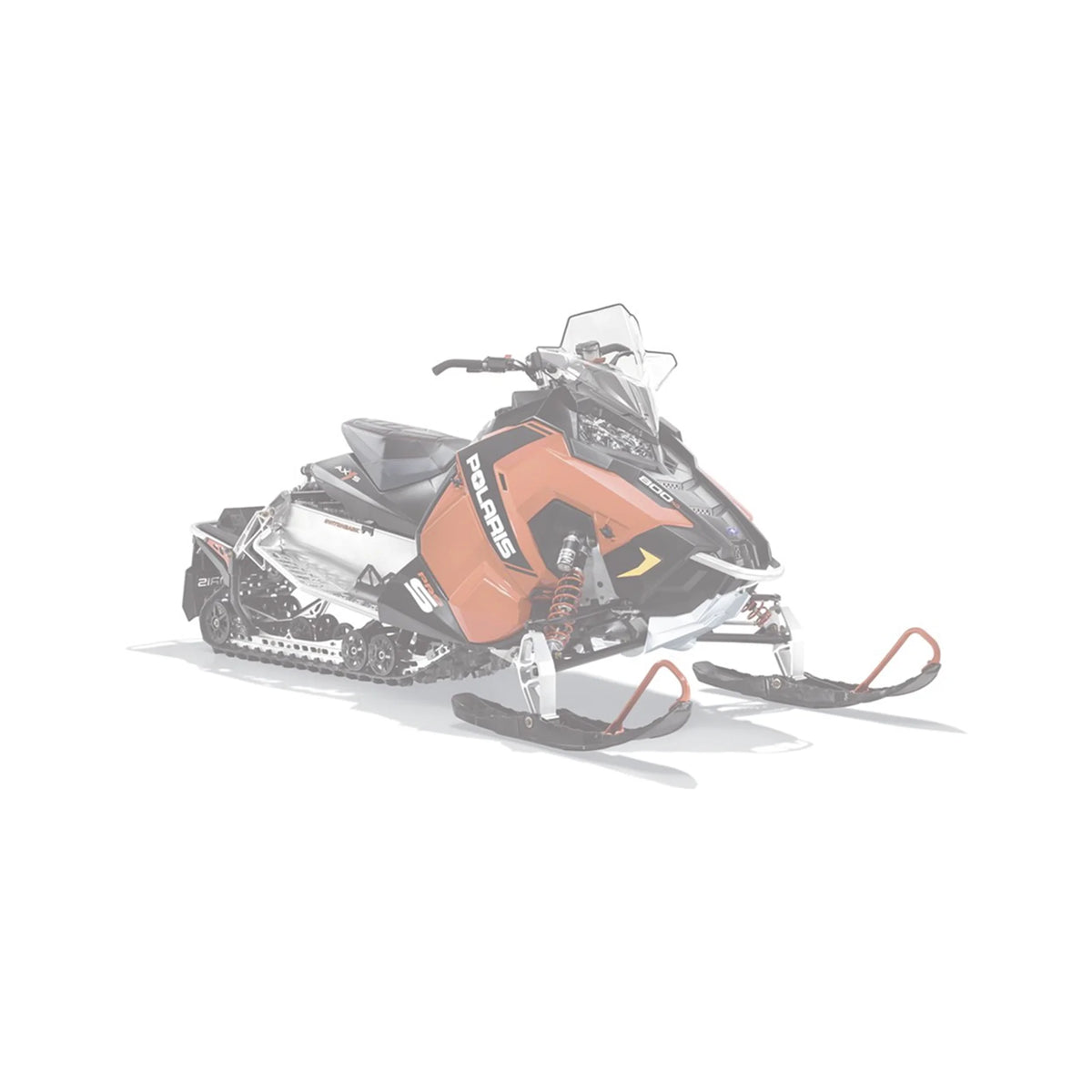 White Ultimate Skid Plate Snowmobile E619