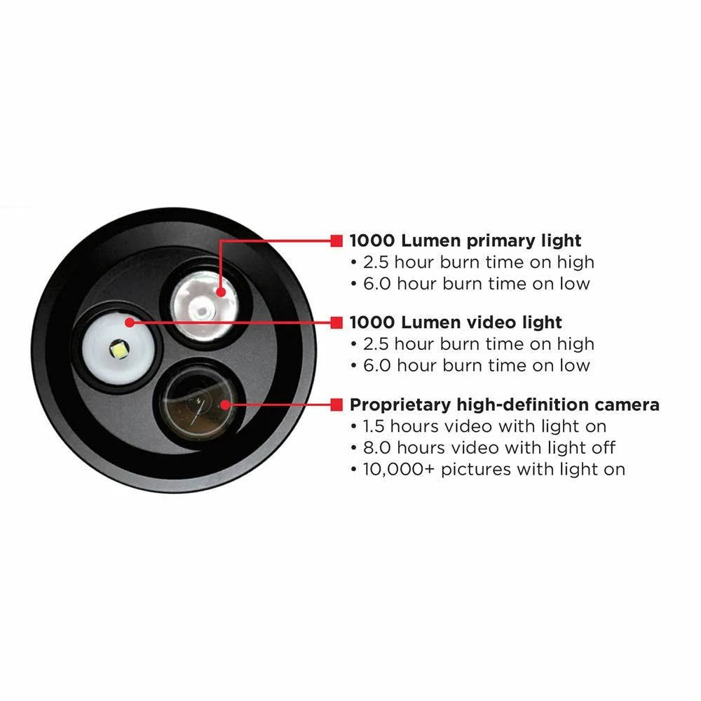 Underwater Camera Dive Light J1136