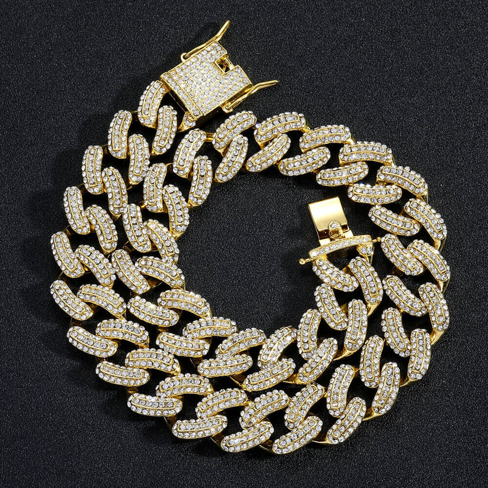 19mm Cuban Chain Necklace M404