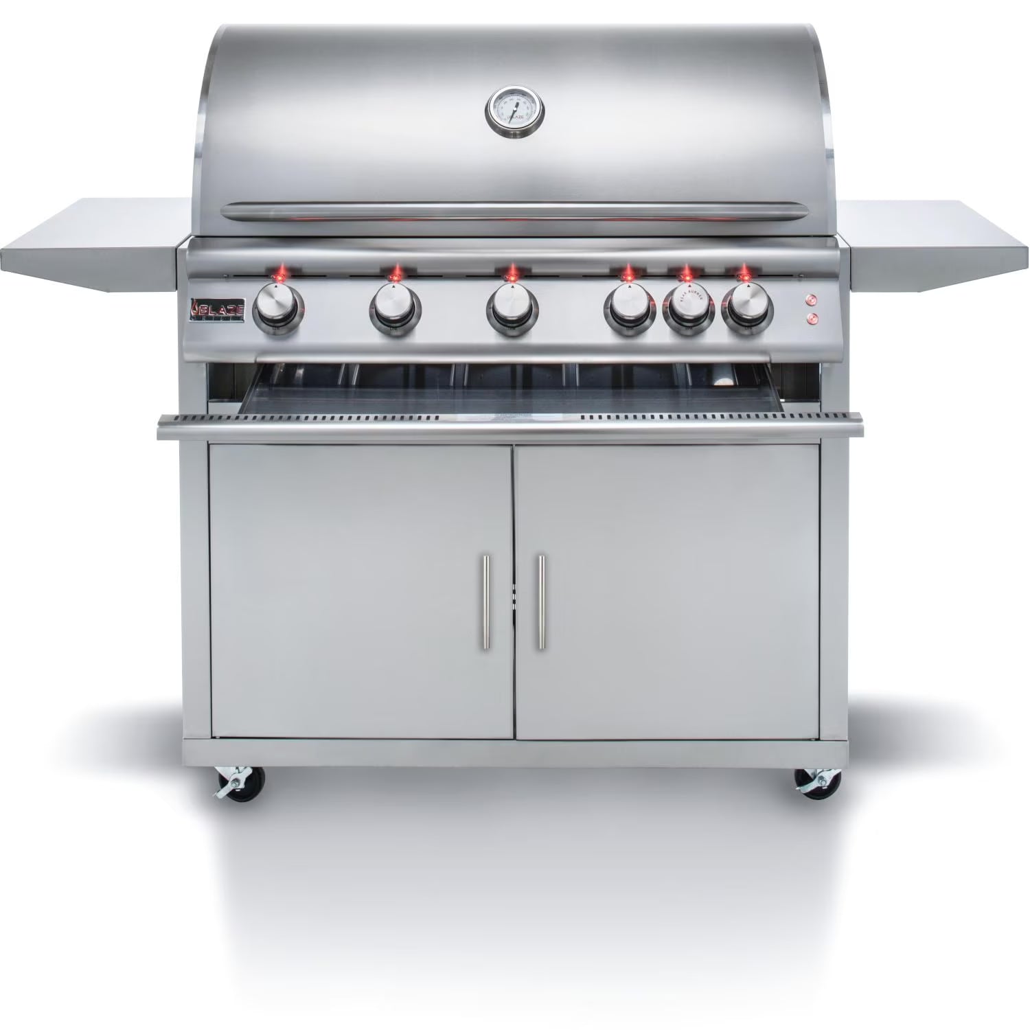40-Inch 5-Burner Natural Gas Grill with Rear Infrared Burner X44930