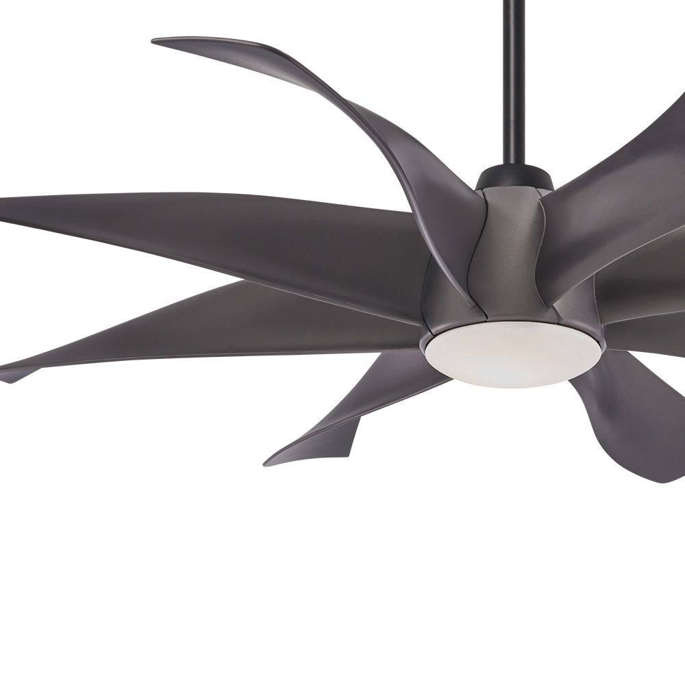 White LED Ceiling Fan K9027