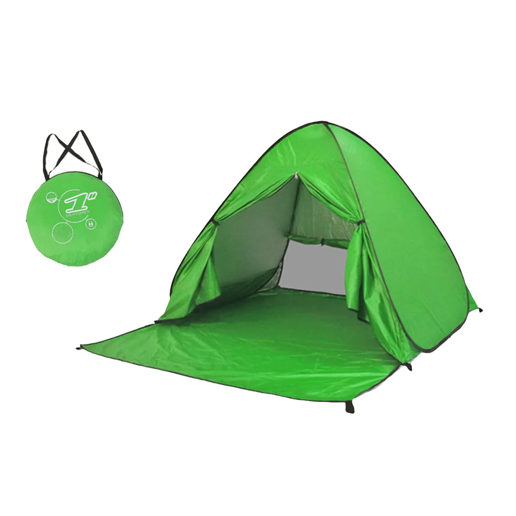 Green UPF 50 Lightweight Windproof Camping Tent Y347507