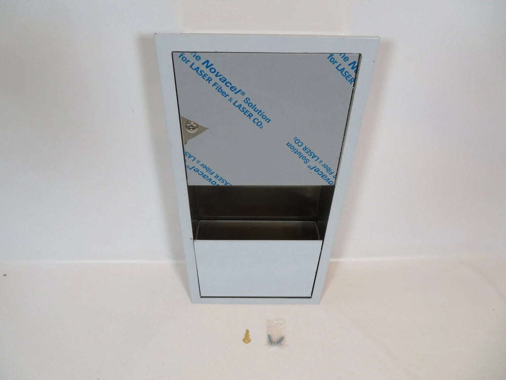 Stainless Steel Recessed Mounted Towel Dispenser/Waste Receptacle A479