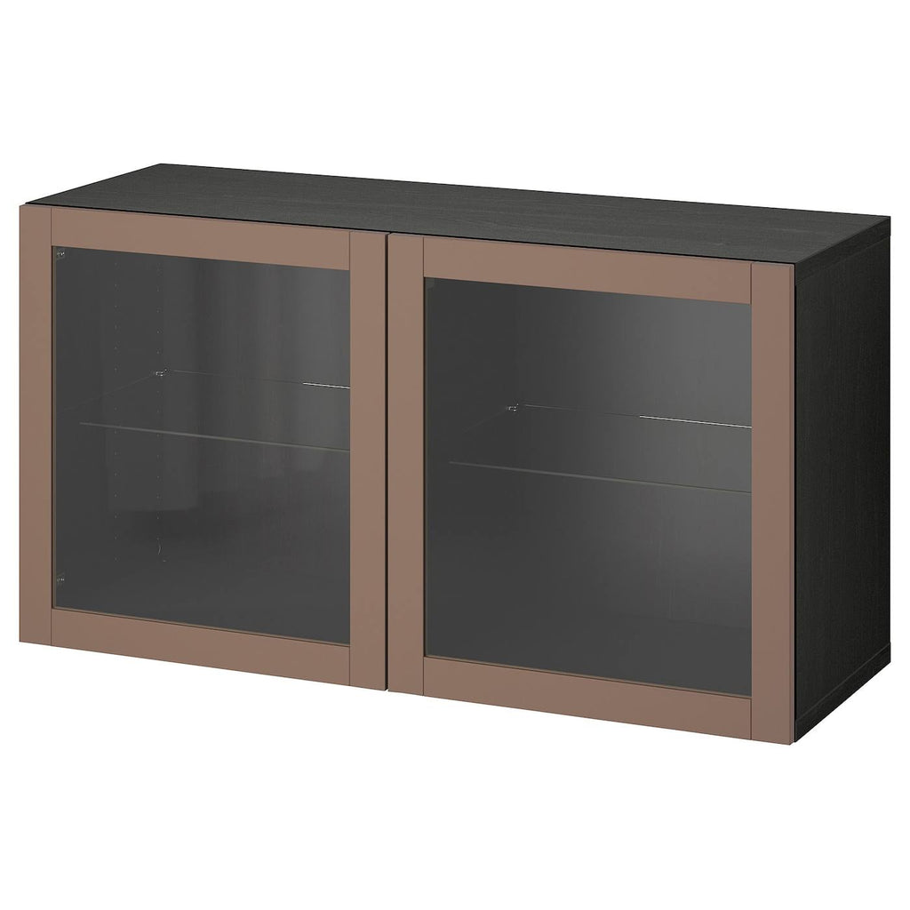 Black-Brown Wall-Mounted Cabinet R352
