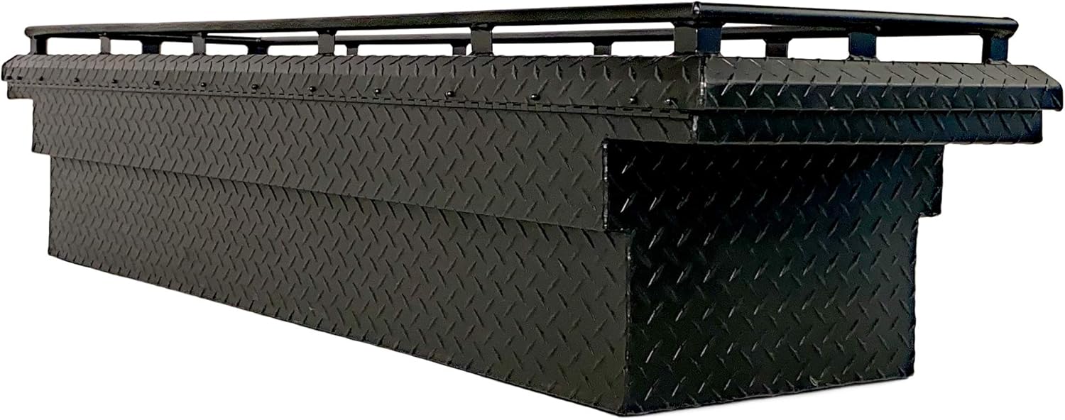 71 Inch Low Profile Aluminum Tool Box With Sliding Tool Tray W5830
