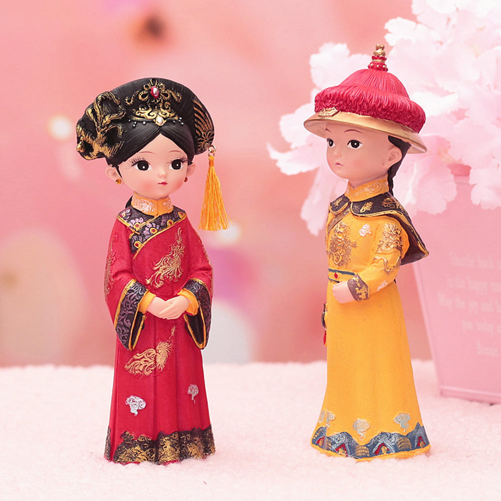 Resin Craft Doll Figurines Ornament W925206