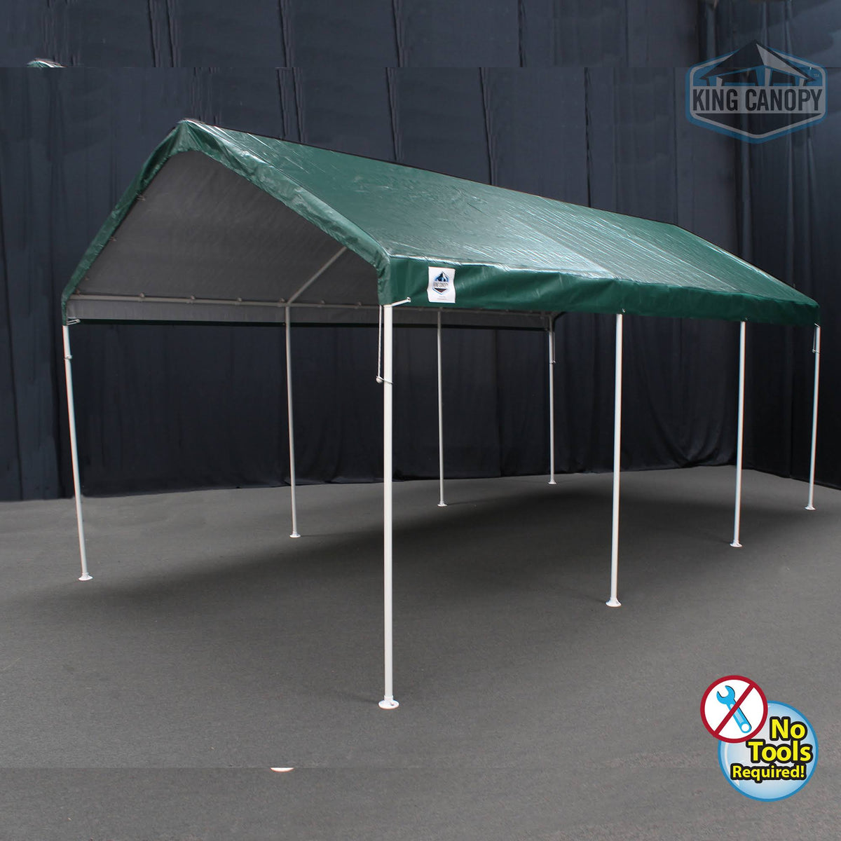 10 x 20 8-Leg Green Universal Canopy T956