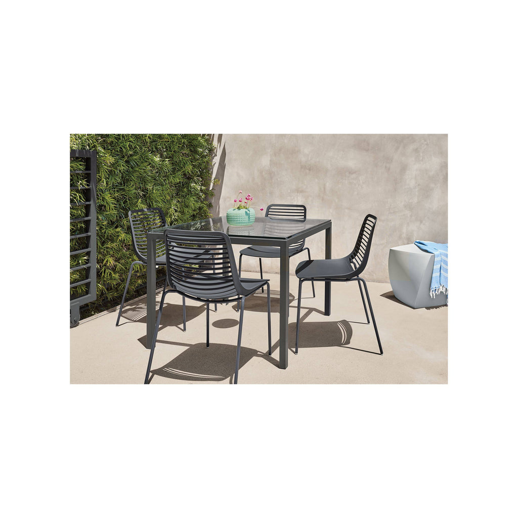 Grey Recycled HDPE Patio Table X157433