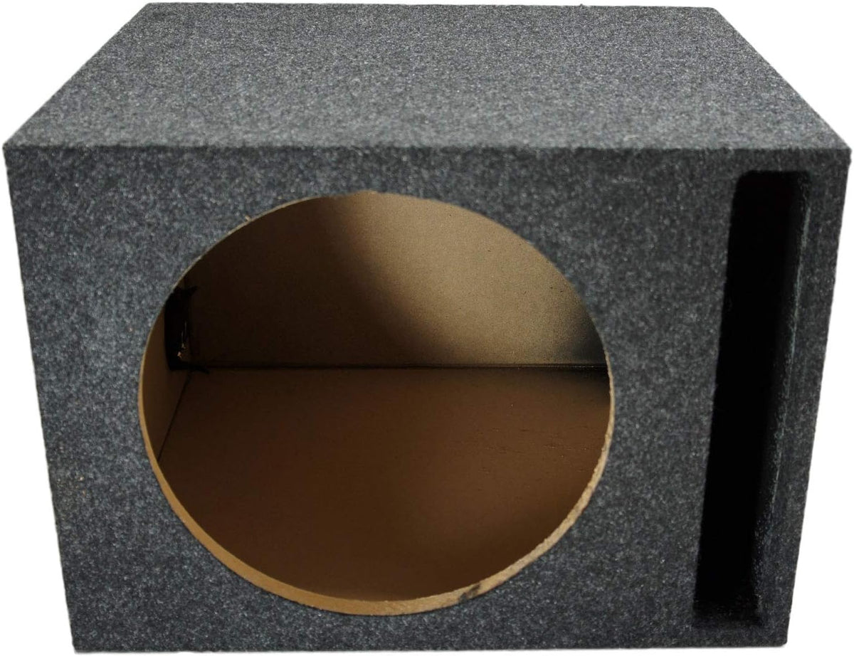 Single 12 Vented Subwoofer Sub Box Ported Enclosure 5/8 MDF I76175