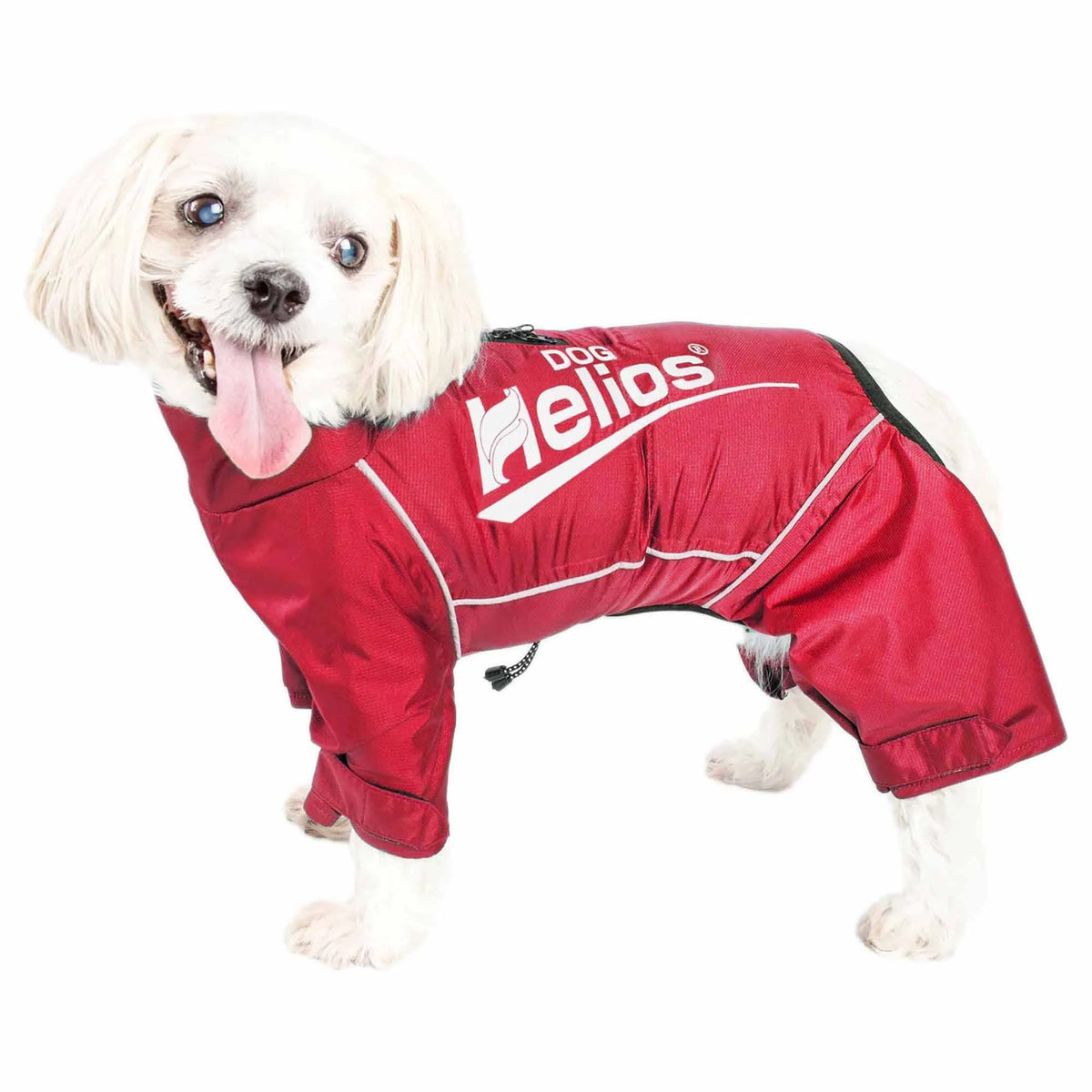 Red Waterproof Reflective Full Body Dog Coat Jacket S680400