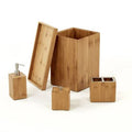 Bamboo 5-Piece Bathroom Accessory Set U793672