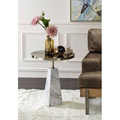 Pedestal End Table D867255