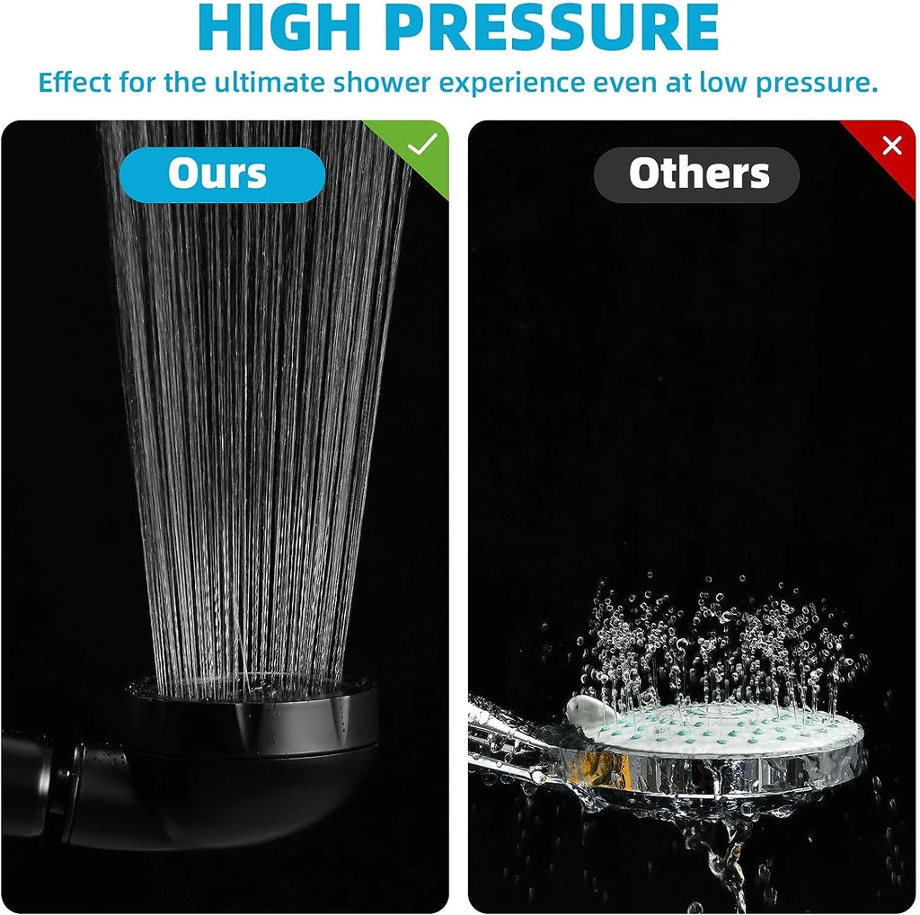 High Pressure 3-Settings Handheld Showerhead (Chrome) M5705