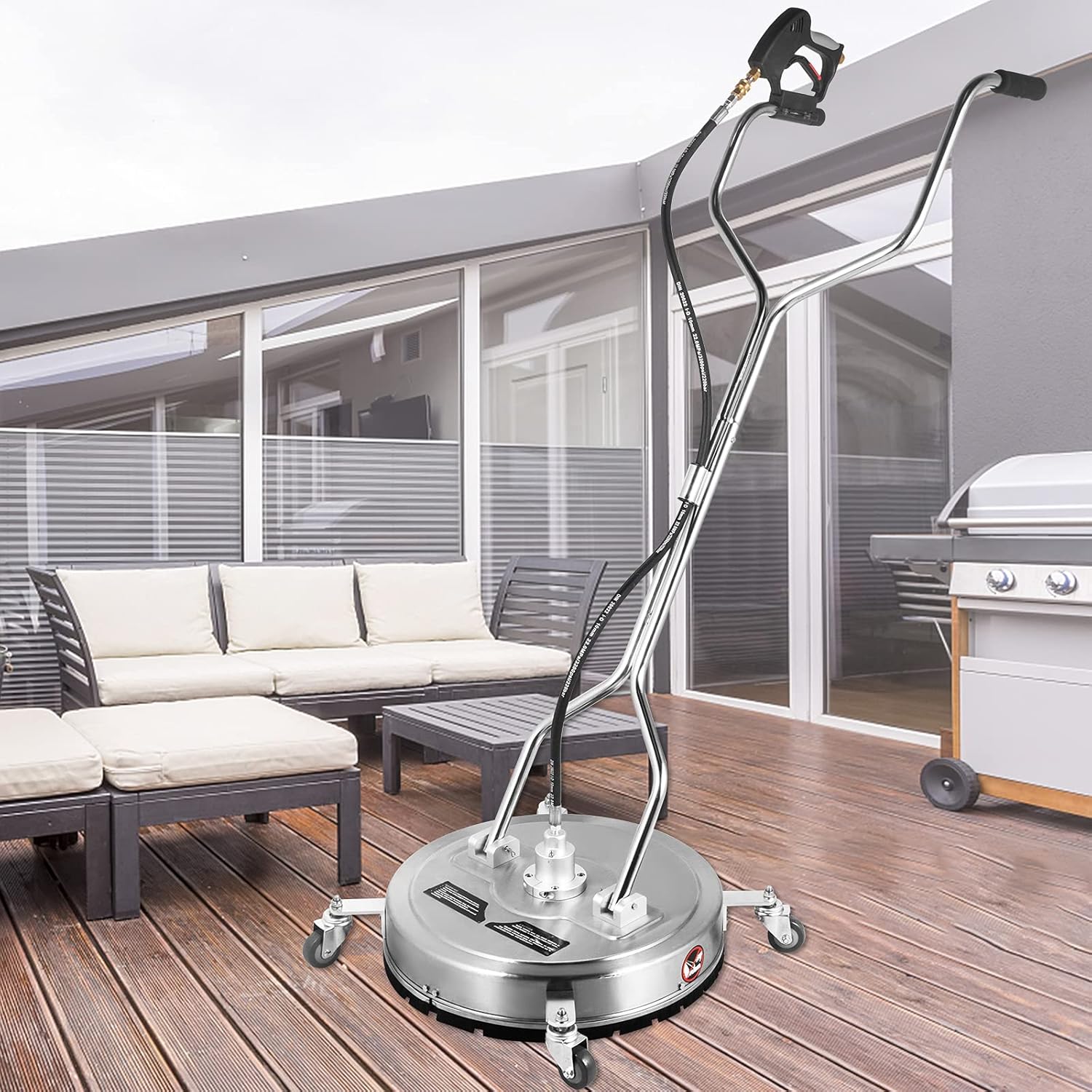 24" Stainless Steel Surface Cleaner with 3 Nozzles B735862