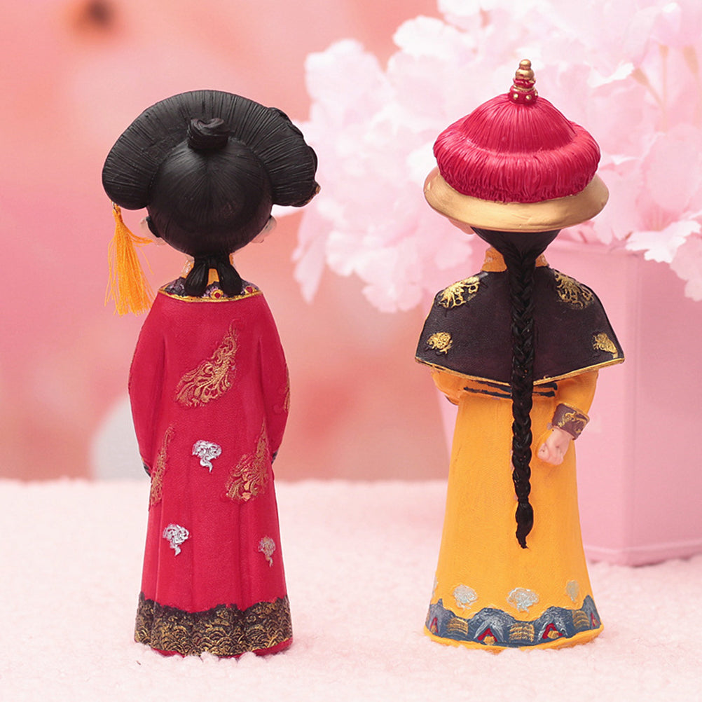 Resin Craft Doll Figurines Ornament W925206