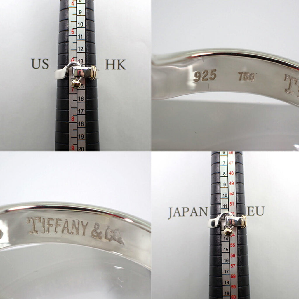 925 750 Hook & Eye Combination Ring Size 12.5 Y871711