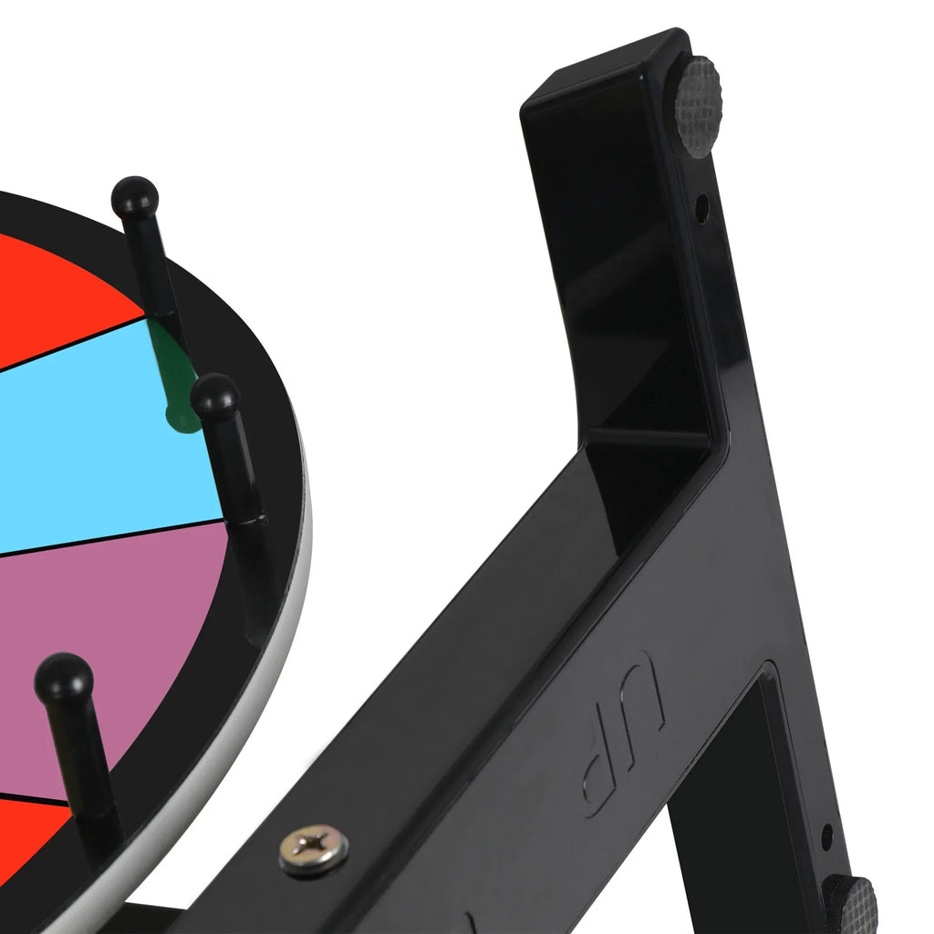 Red Tabletop Prize Wheel with 14 Slots D195