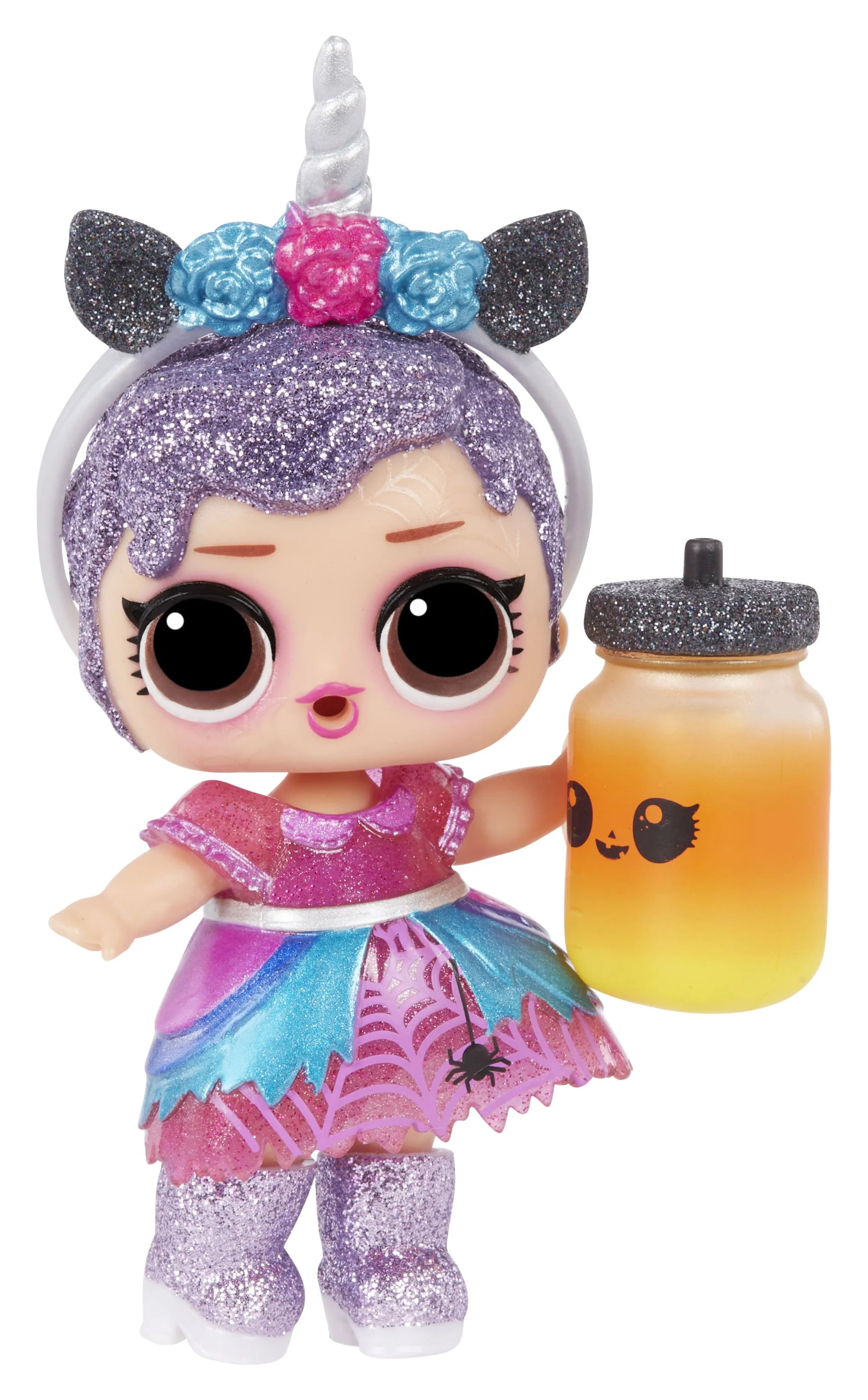 Glow-in-the-Dark Doll with 7 Surprises M990