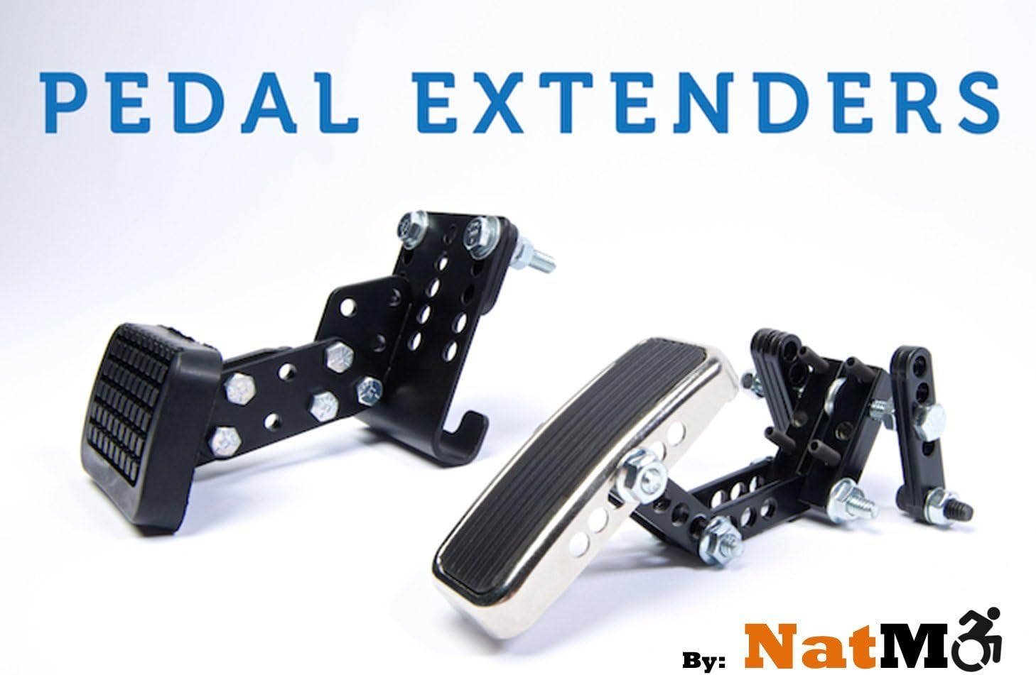 Pedal Extenders for Car Gas and Brake Pedal F597694