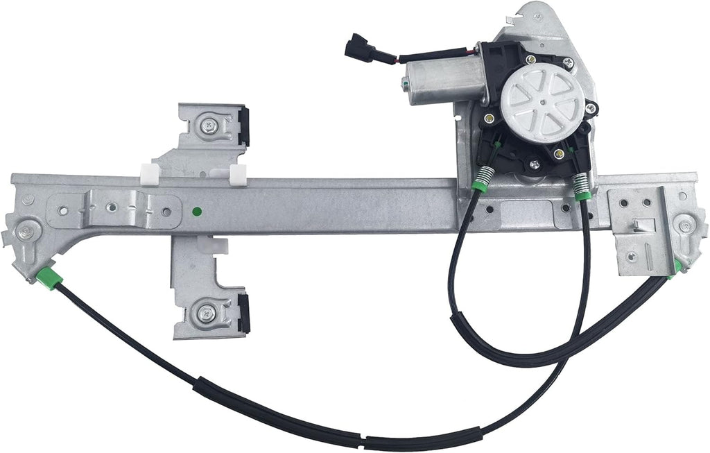 Rear Passenger Right Side Power Window Regulator with Motor Pack of 2 V4665