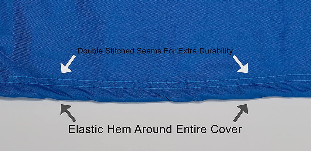 Blue/Black All Weather Jet Ski Cover with Storage Bag J1536