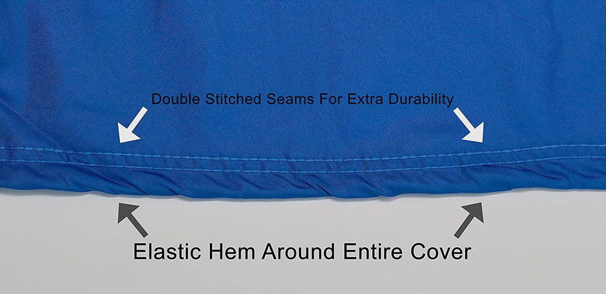 Blue/Black All Weather Jet Ski Cover with Storage Bag J1536