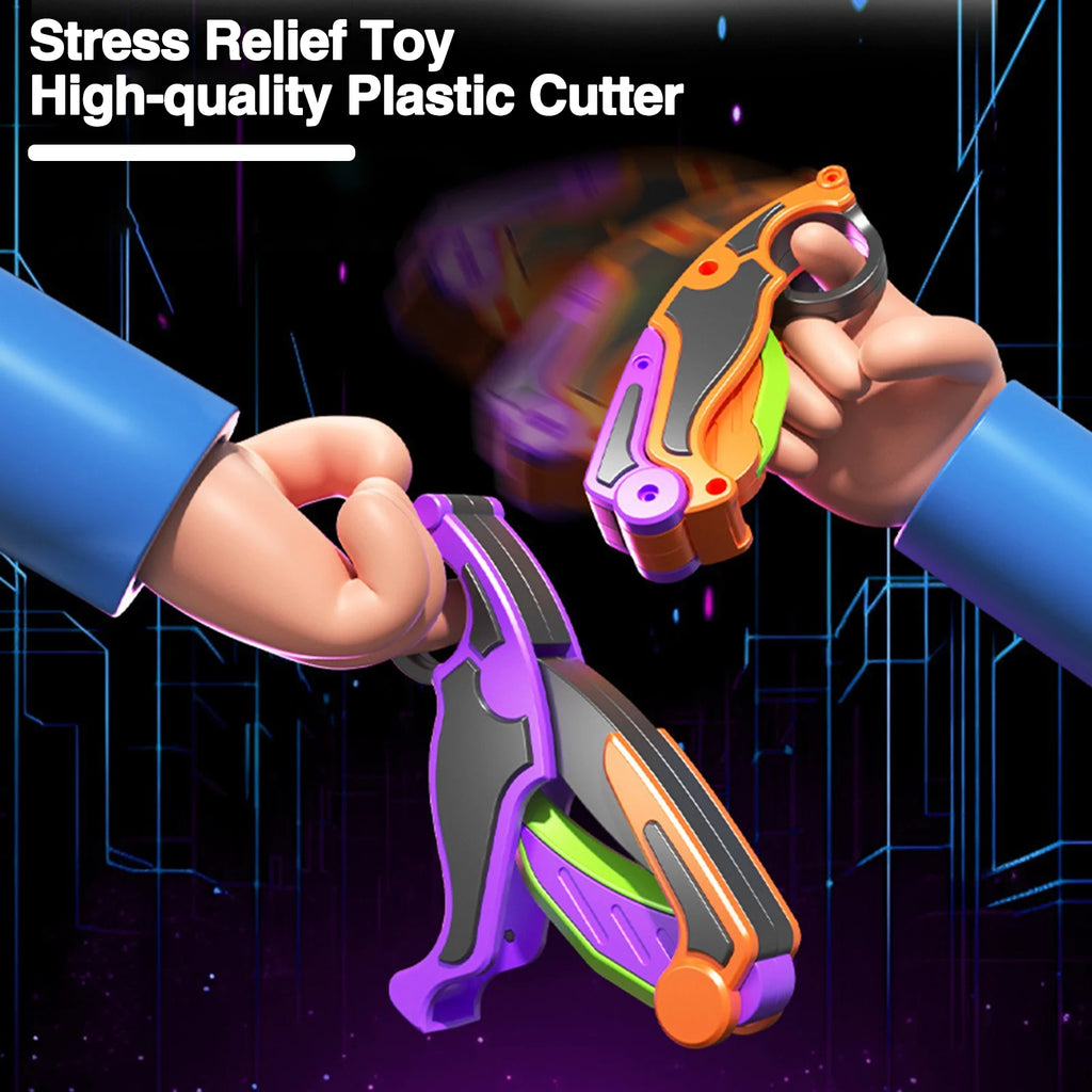 3d Gravity Plastic Cutter Fingertip Toy X58288