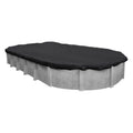 Black Oval Winter Pool Cover I83378