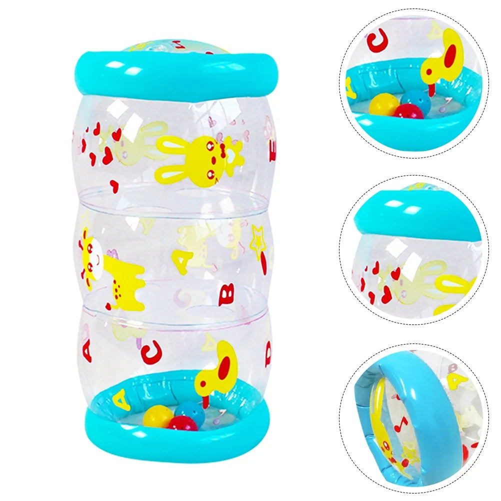 Colorful Inflatable Roller Plaything Crawling Roll Ball Toy V46327