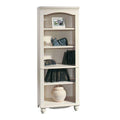 Antiqued White Library Bookcase T75613