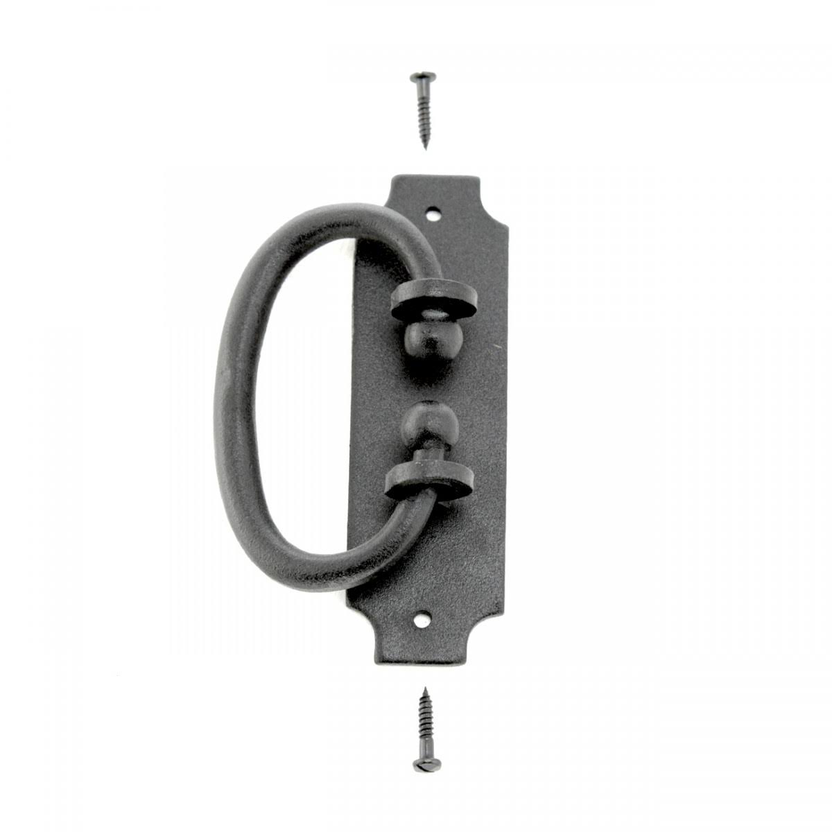 Black Wrought Iron Cabinet Pull H494615