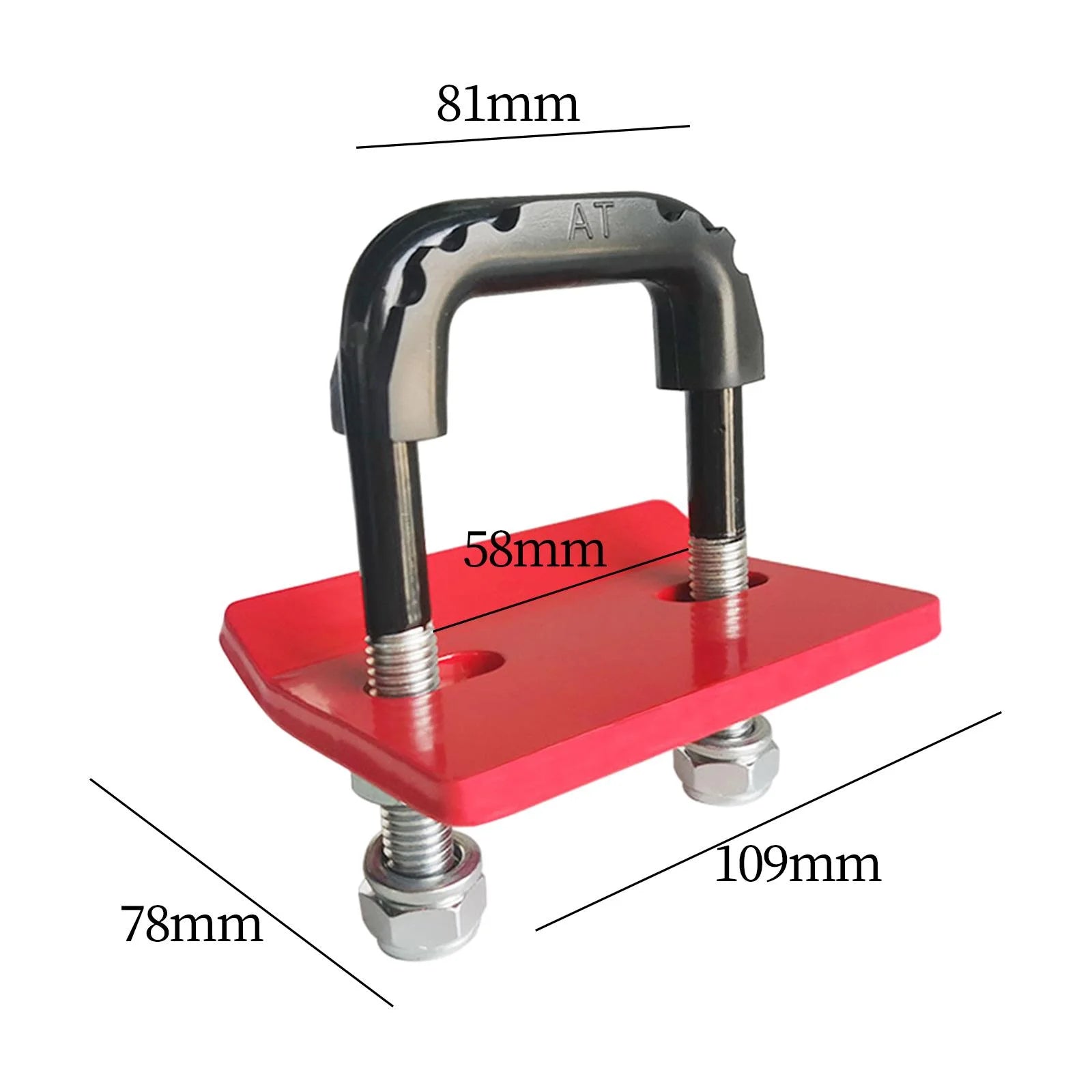 Red Hitch Tightener Anti Rattle Stabilizer N884