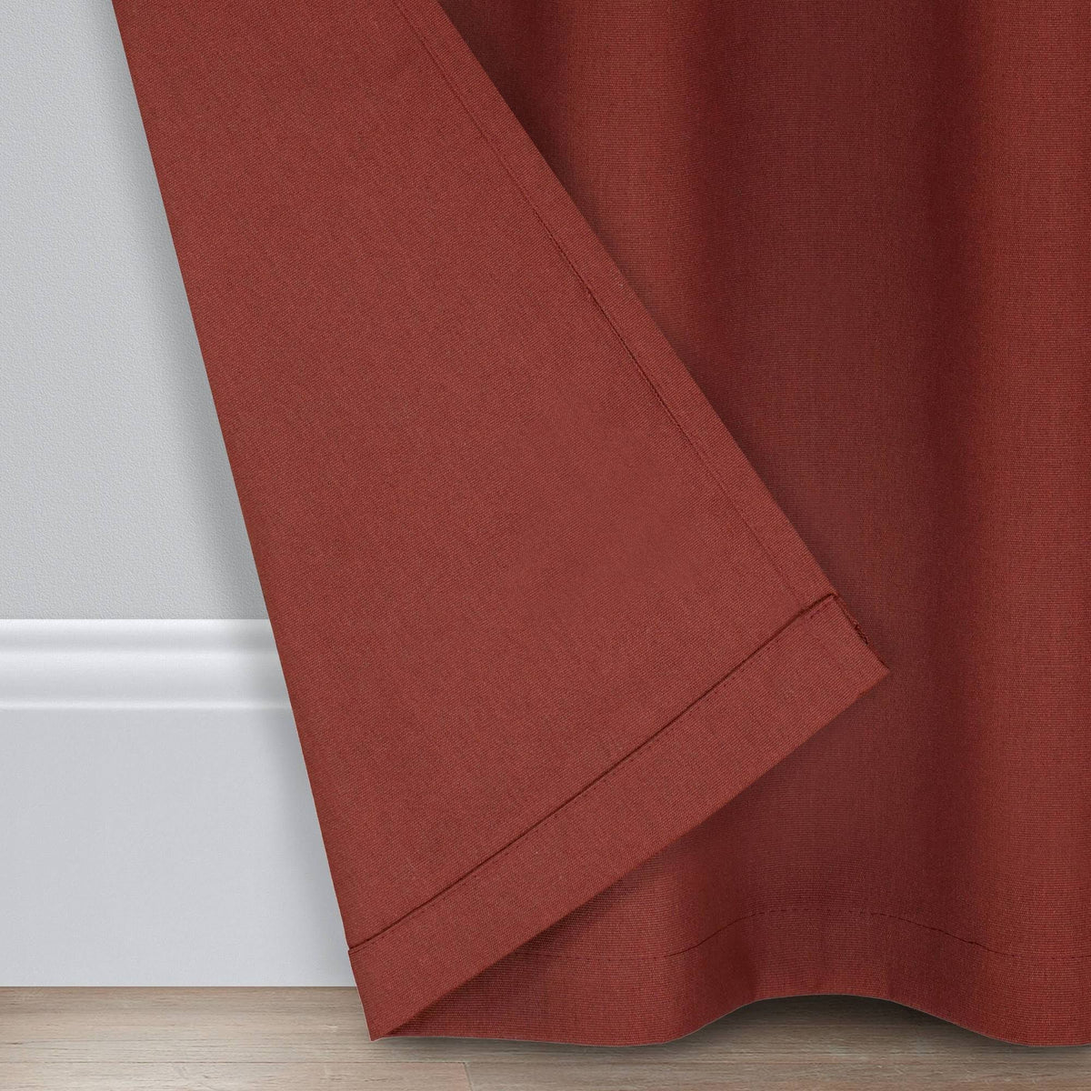 Red Canvas Solid Grommet Panel G83165